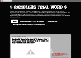 Gamblersfinalword.blogspot.com