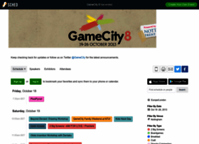 Gamecity2013.sched.org