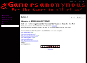 Gamersanonymous.wikispaces.com