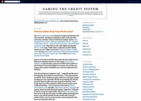 Gamingthecreditsystem.blogspot.com
