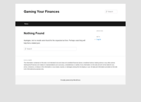 Gamingyourfinances.com