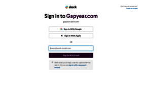 Gapyear.slack.com