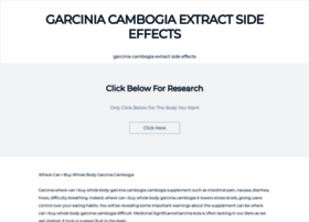 Garciniacambogiaextractsideeff.weebly.com