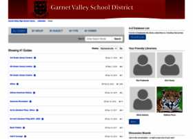 Garnetvalleyschools.libguides.com