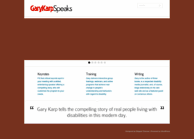 Garykarpspeaks.com