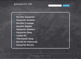 gaspacho.net