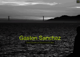 Gastonsanchez.com