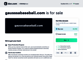 Gausssabaseball.com