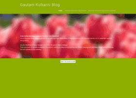 Gautamkulkarniblog.yolasite.com