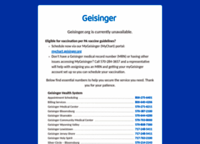 Geisingerconnect.geisinger.org