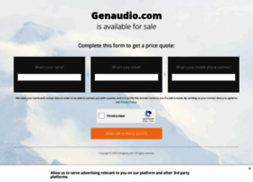 Genaudio.com