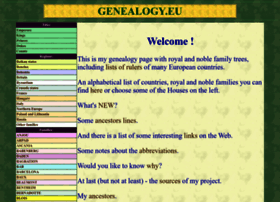 Genealogy.euweb.cz