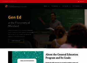Gened.umd.edu