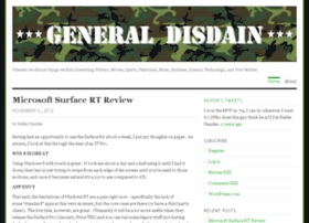 Generaldisdain.wordpress.com