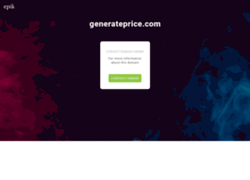 Generateprice.com
