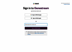 Genestream.slack.com