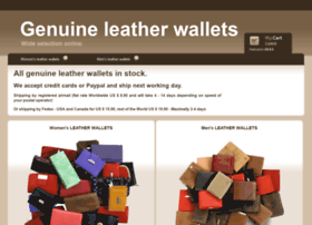 Genuine-leather-wallets.com