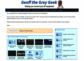 Geoffthegreygeek.com