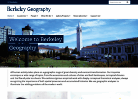 Geography.berkeley.edu