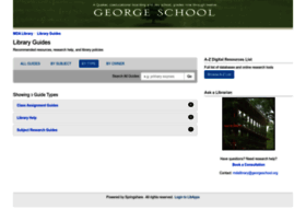 Georgeschool.libguides.com