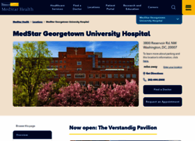 georgetownuniversityhospital.org