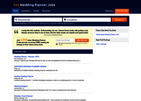 getweddingplannerjobs.com