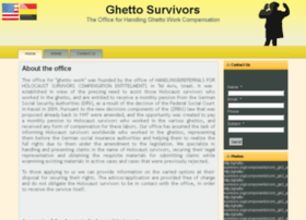 ghetto-survivors.org