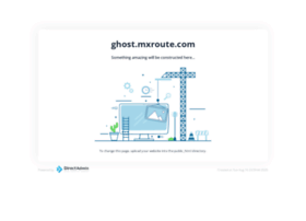 Ghost.mxroute.com