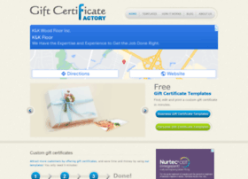 giftcertificatefactory.com