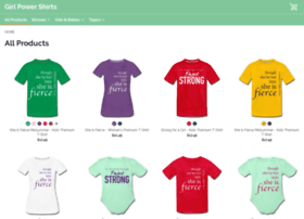 Girlpowershirts.spreadshirt.com
