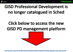 Gisdprofessionallearning2015.sched.com