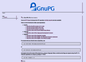 Git.gnupg.org