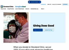 Giving.clevelandclinic.org