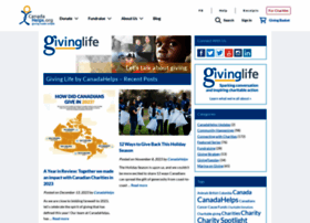 Givinglife.canadahelps.org