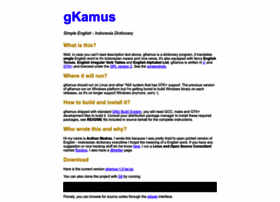 Gkamus.sf.net