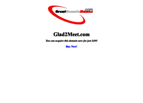 glad2meet.com
