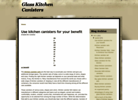 Glasskitchencanisters.blogspot.com