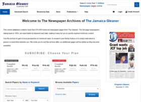 Gleaner.newspaperarchive.com