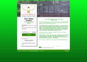 Glenridgepaddle.tennisbookings.com