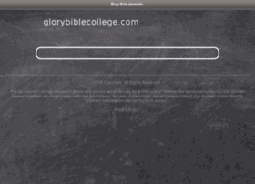 glorybiblecollege.com