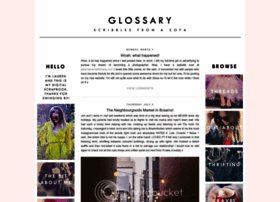 glossaryzine.blogspot.com