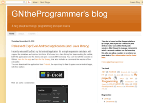 Gntheprogrammer.blogspot.com