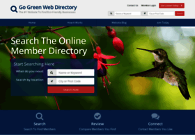 Gogreenwebdirectory.com