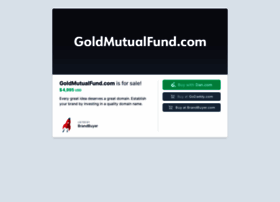 goldmutualfund.com