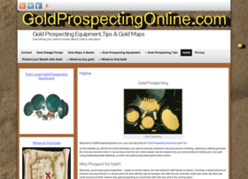 goldprospectingonline.com
