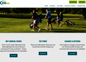 Golf.metroparks.com