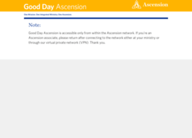 Goodday.ascension.org