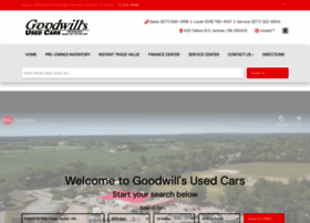 goodwillsusedcars.com