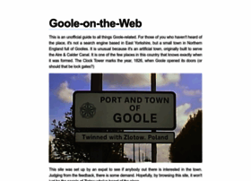 Goole-on-the-web.org.uk