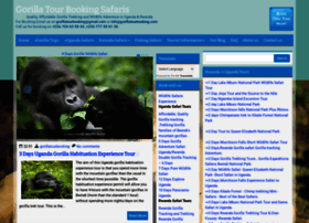 Gorillatourbooking.com
